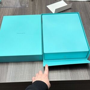 Tiffany & Co. Signature Presentation Leather Blue Box extra large (new)